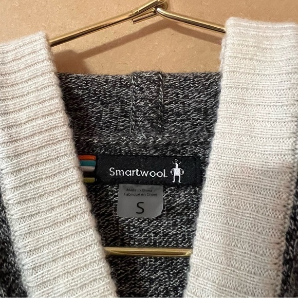 Smartwool | Shadow Pine Hoodie Sweater Pullover Merino Wool Knit Henley Size S - Picture 2 of 9